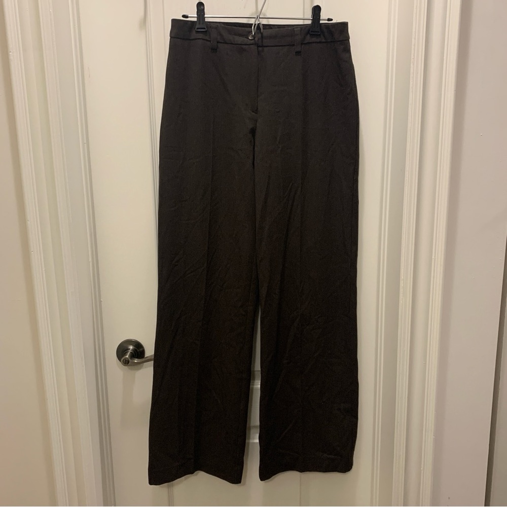 tristan & iseut wide legged brown pants